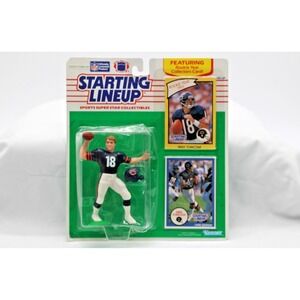 1990 Chicago Bears Starting Lineup Mike Tomczak Kenner SLU Sports Figure #73178